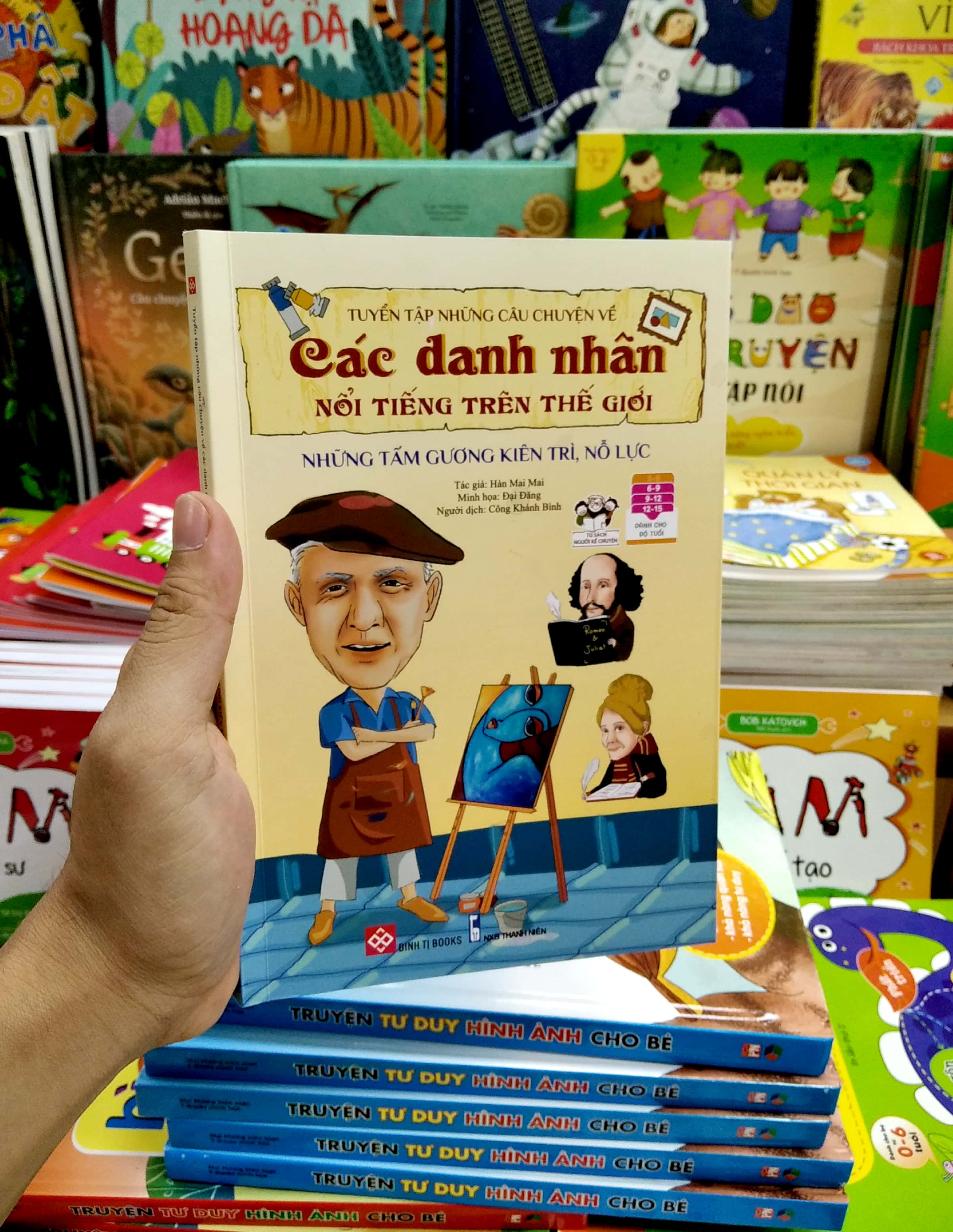 tuyển tập những câu chuyện về các danh nhân nổi tiếng trên thế giới - những tấm gương kiên trì, nỗ lực - Ảnh 7