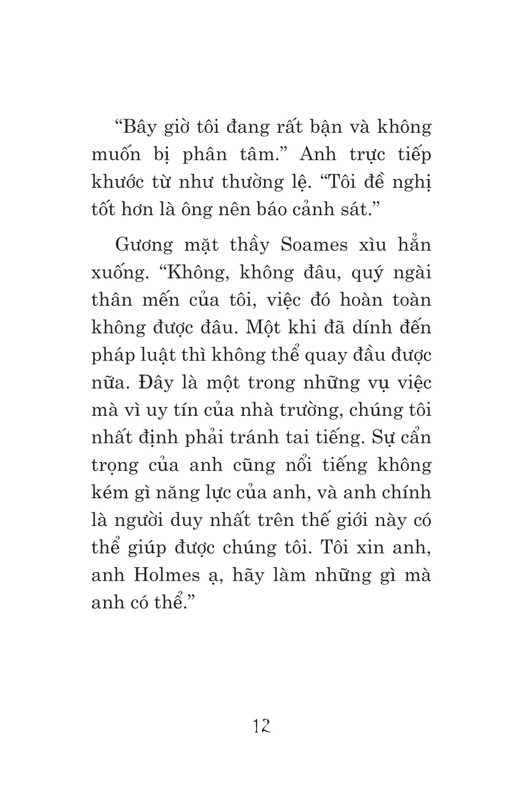 tuyển tập sherlock holmes - những bí mật và báu vật bị đánh cắp - ba chàng sinh viên - Ảnh 10