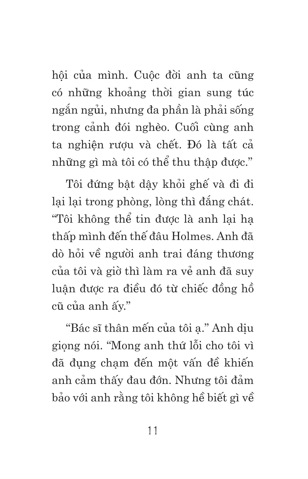 tuyển tập sherlock holmes - những bí mật và báu vật bị đánh cắp - dấu bộ tứ - Ảnh 9