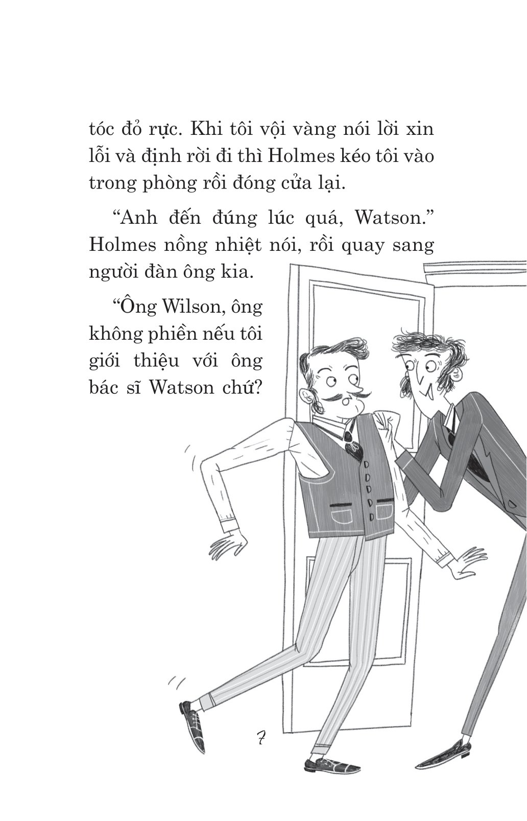 tuyển tập sherlock holmes - những bí mật và báu vật bị đánh cắp - hội tóc đỏ - Ảnh 5