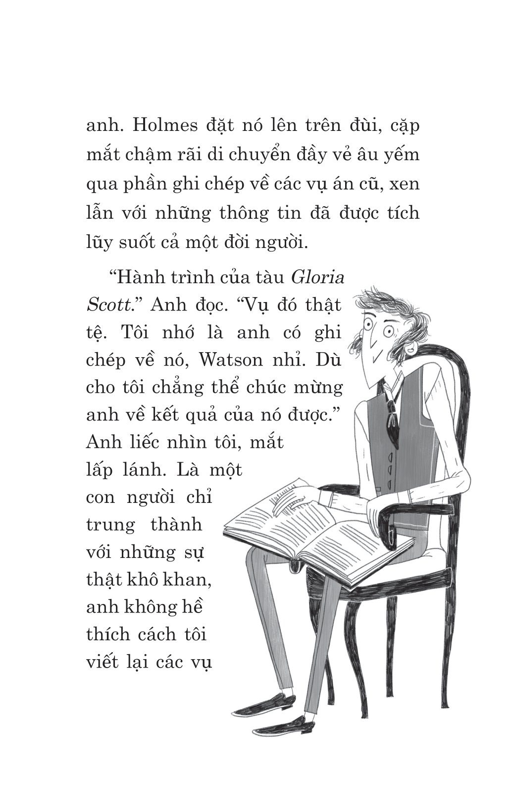 tuyển tập sherlock holmes - những bí mật và báu vật bị đánh cắp - ma cà rồng vùng sussex - Ảnh 9