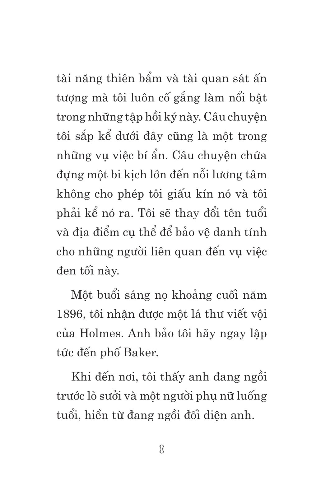 tuyển tập sherlock holmes - những bí mật và báu vật bị đánh cắp - người khách trọ đeo mạng che mặt - Ảnh 6