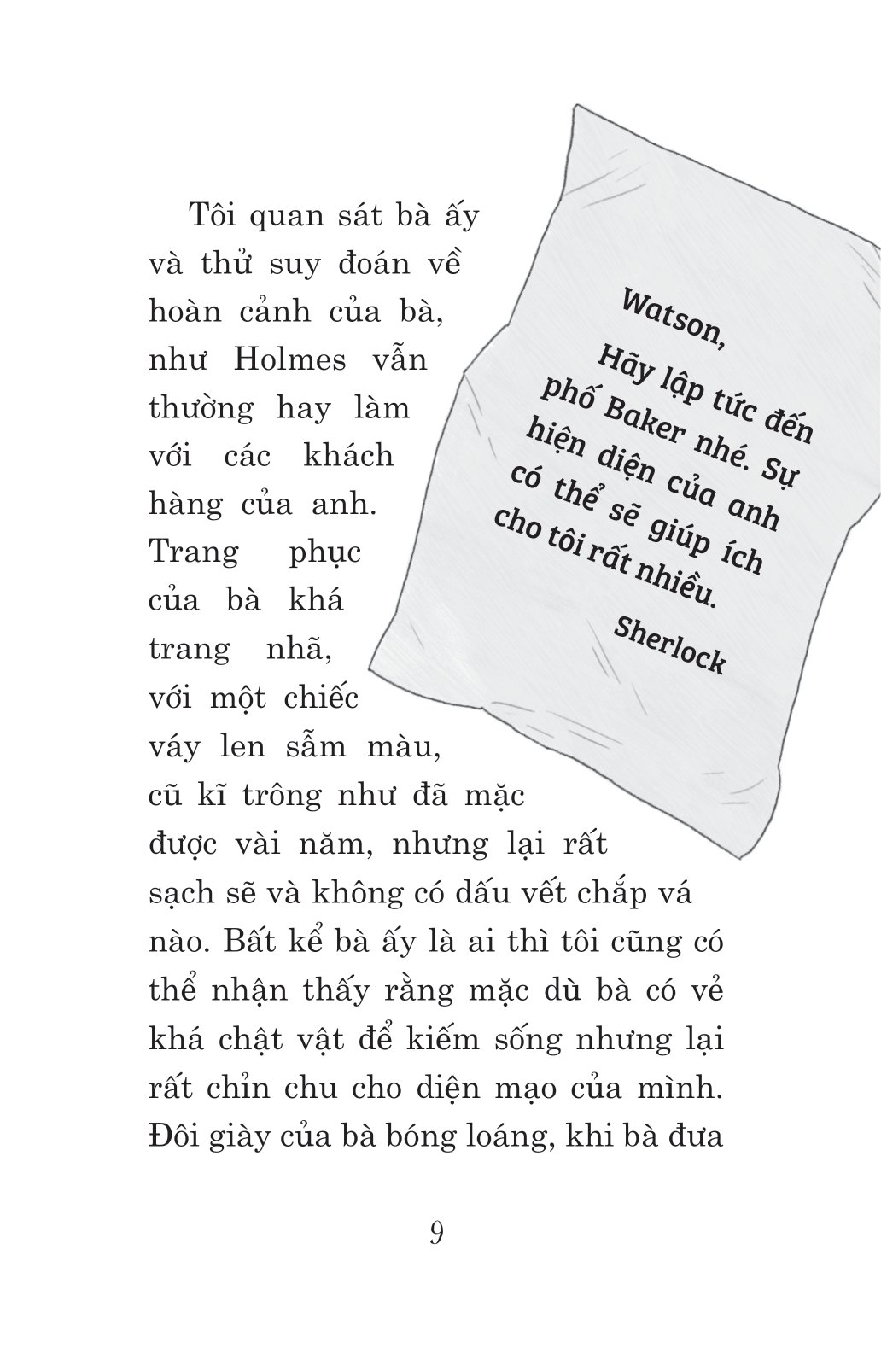 tuyển tập sherlock holmes - những bí mật và báu vật bị đánh cắp - người khách trọ đeo mạng che mặt - Ảnh 7