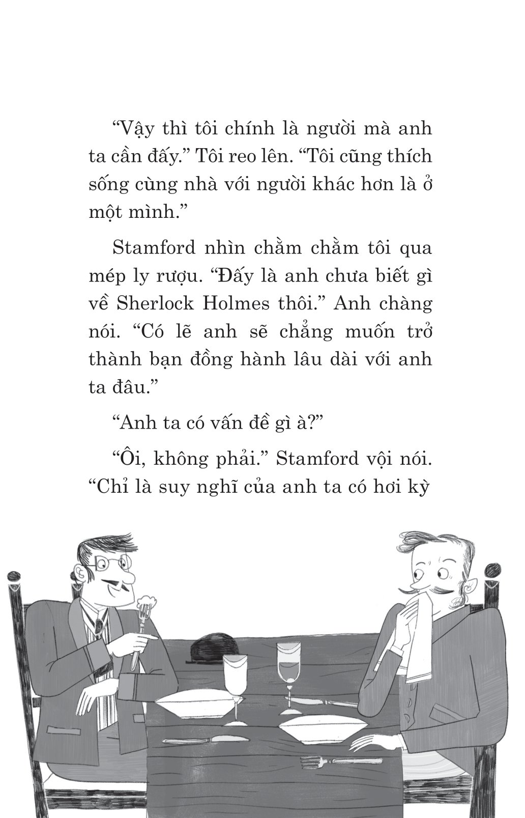 tuyển tập sherlock holmes - những bí mật và báu vật bị đánh cắp - sợi chỉ đỏ - Ảnh 7