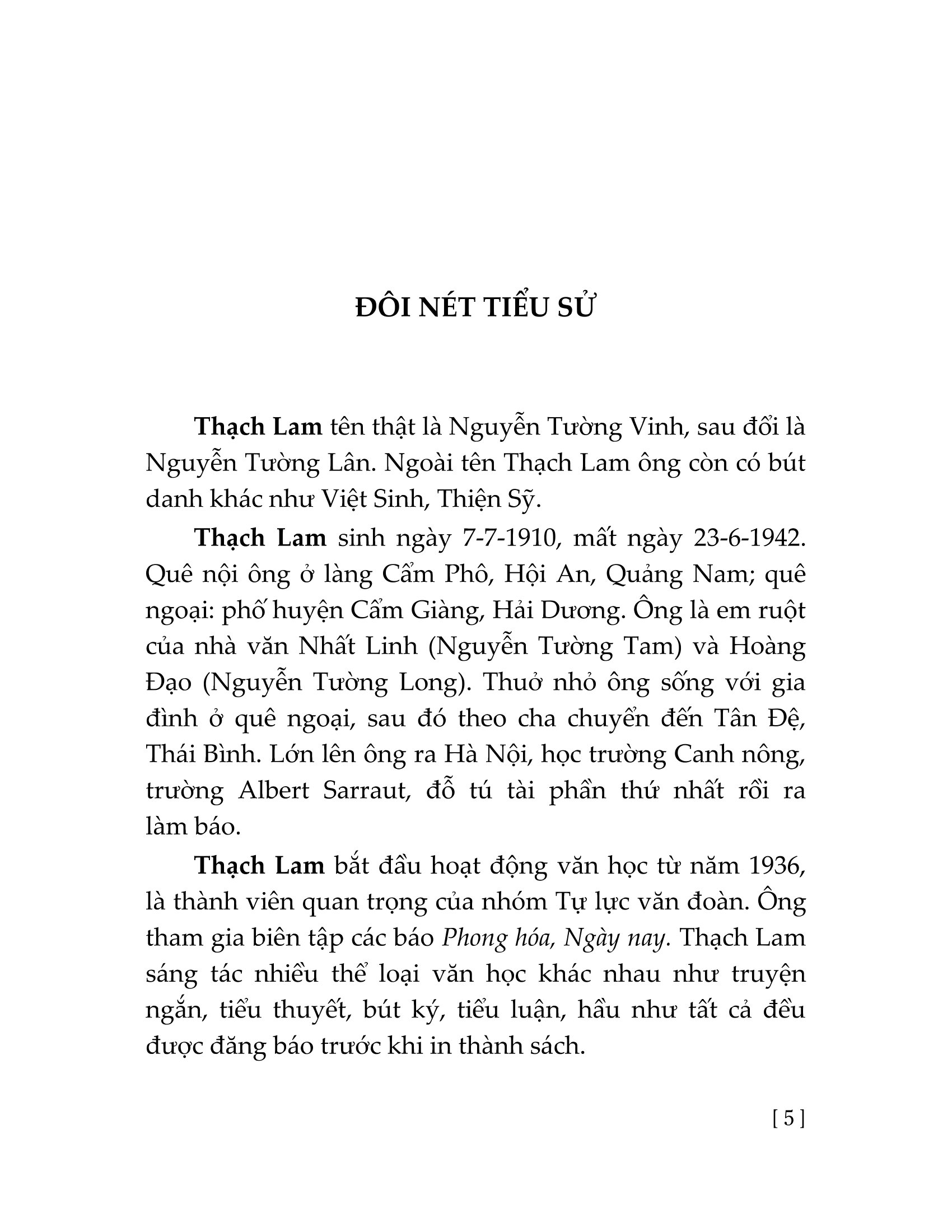 tuyển tập thạch lam (2023) - Ảnh 3