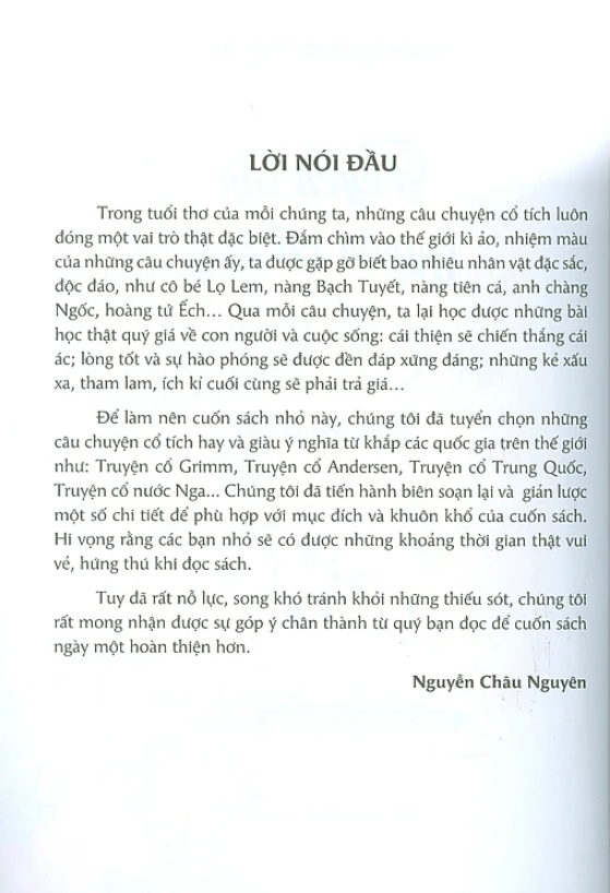 tuyển tập truyện cổ tích thế giới - dành cho thiếu nhi - Ảnh 3
