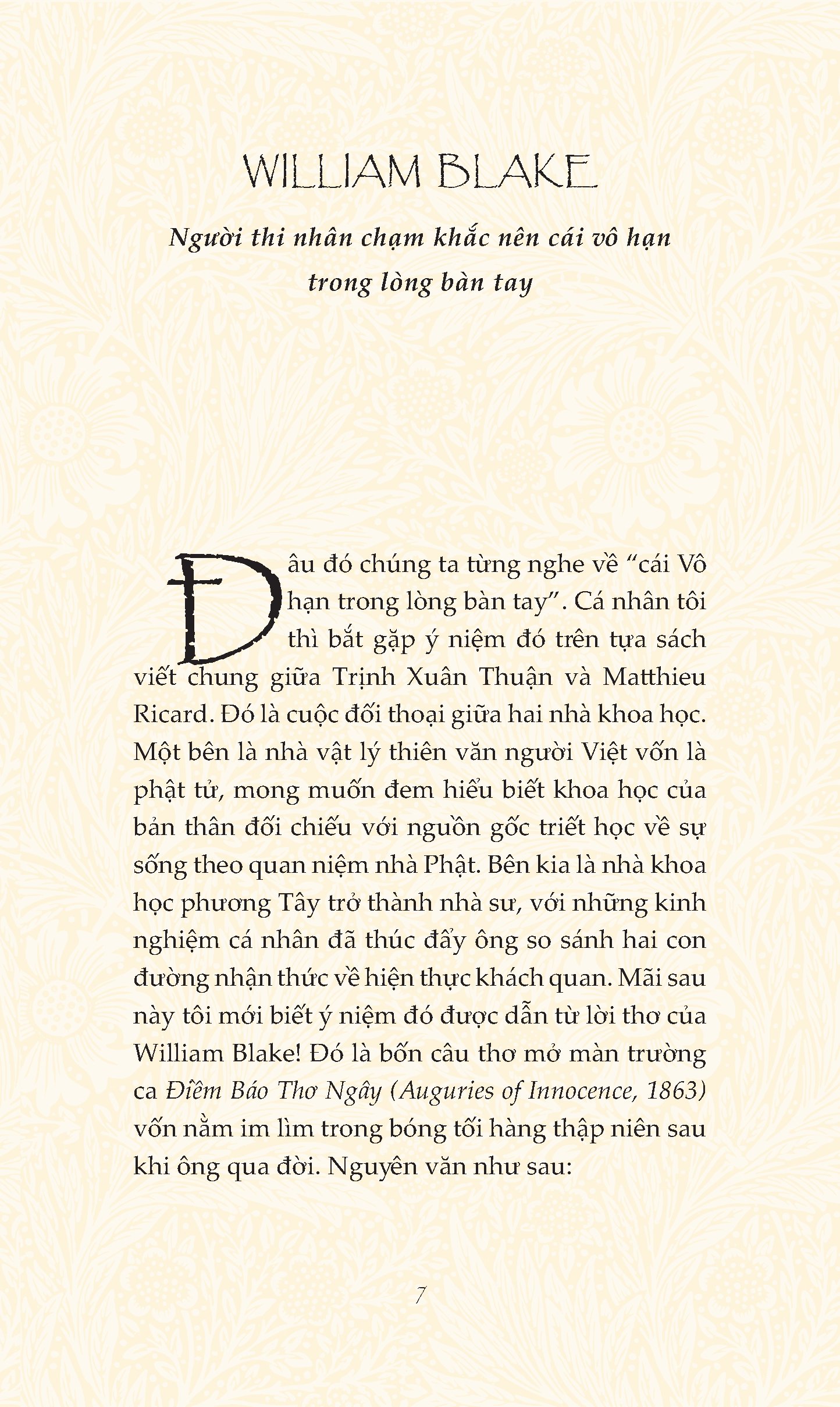 Tuyển Tập William Blake - Khúc Ca Thơ Ngây Và Từng Trải - Ảnh 4