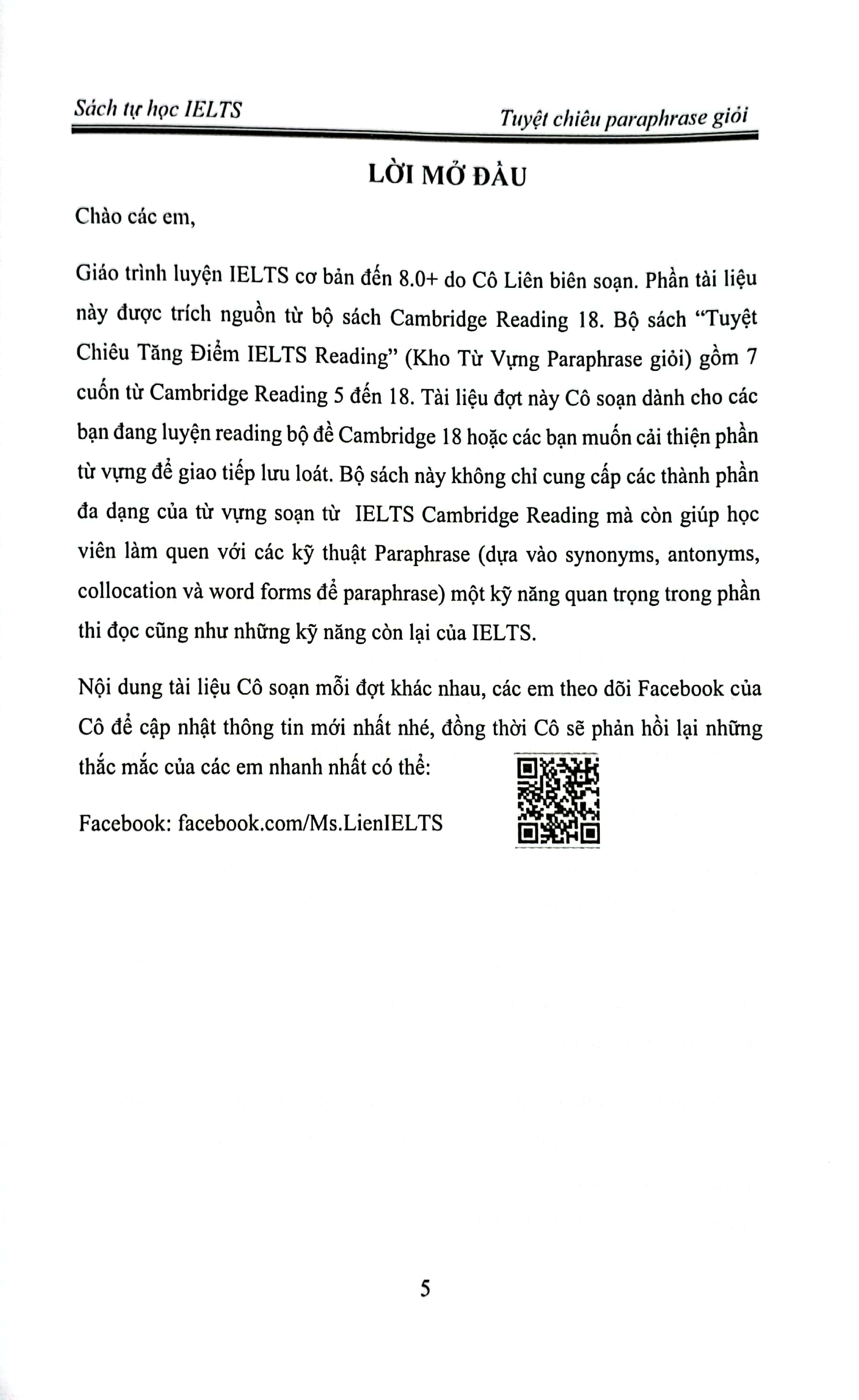 tuyệt chiêu tăng điểm ielts reading - kho từ vựng paraphrase giỏi - Ảnh 4