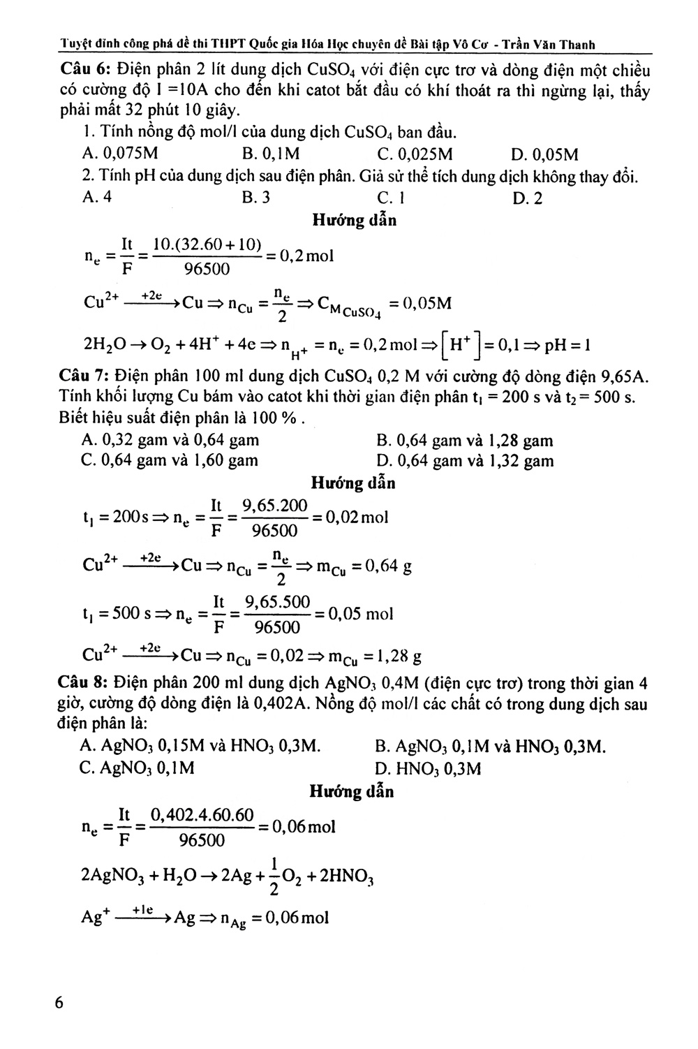 tuyệt đỉnh công phá đề thi thpt quốc gia hóa học chuyên đề bài tập vô cơ - Ảnh 9