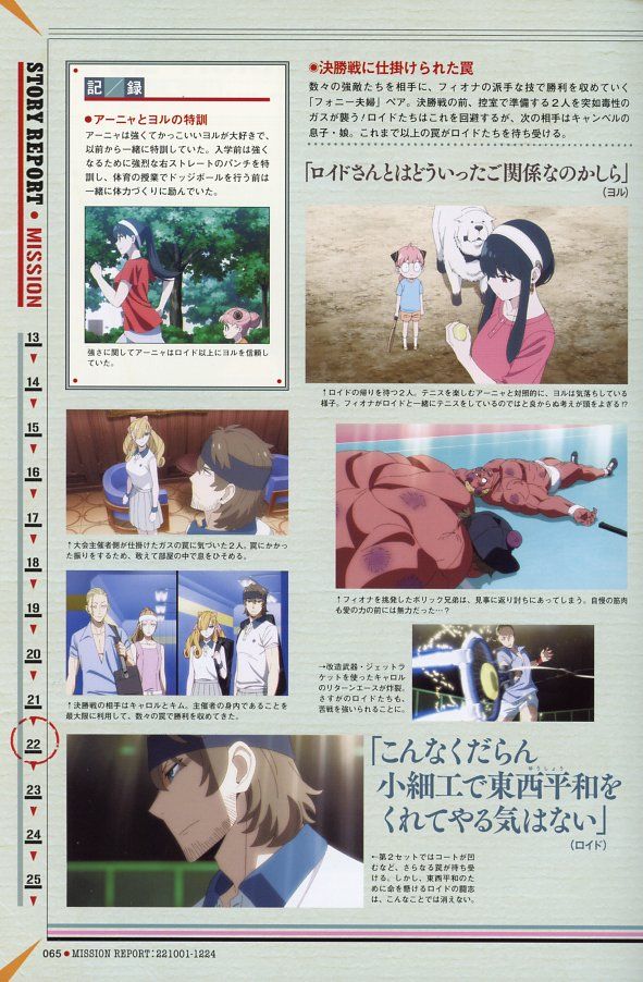tv アニメ『spy×family』公式ガイドブック mission report: 221001‐1224 - Ảnh 5