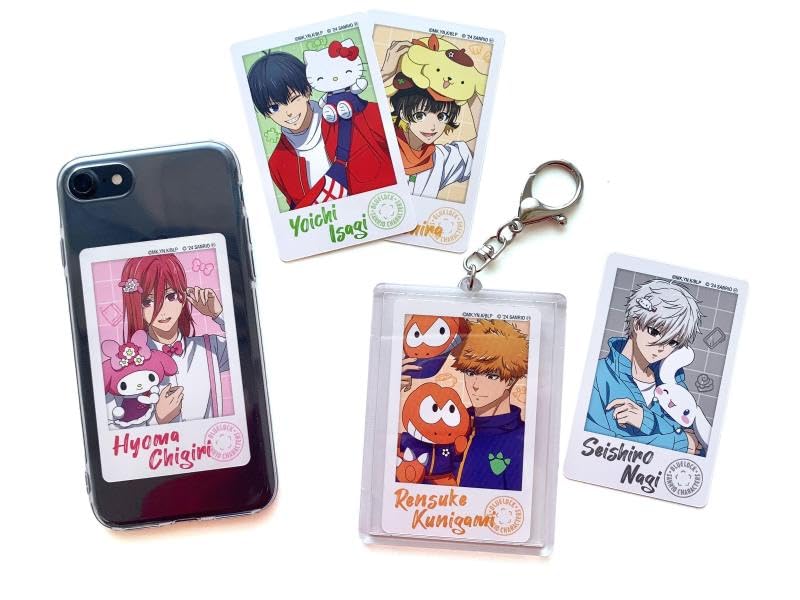 tvアニメ ブルーロック×サンリオキャラクターズ クリアファイルブック - tv animation blue lock x sanrio characters clear folders book - Ảnh 6