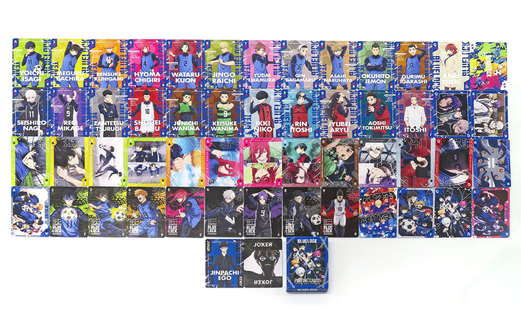 tvアニメ ブルーロック スペシャルトランプブック - blue lock anime special playing card book - Ảnh 4