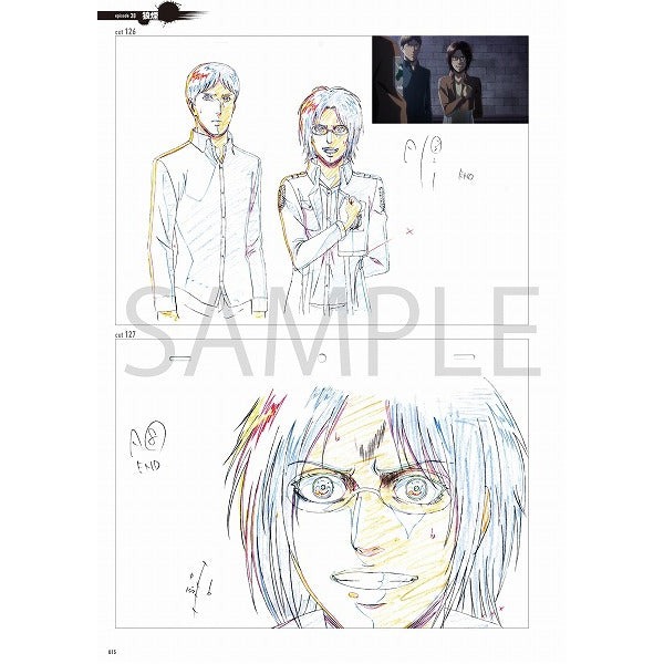 TVアニメ 進擊の巨人 Season 3 原畵集1 - Tv Anime Shingeki No Kyojin Season 3 Genga Taka 1 - Attack On Titan Season 3 Original Drawings 1 - Ảnh 2
