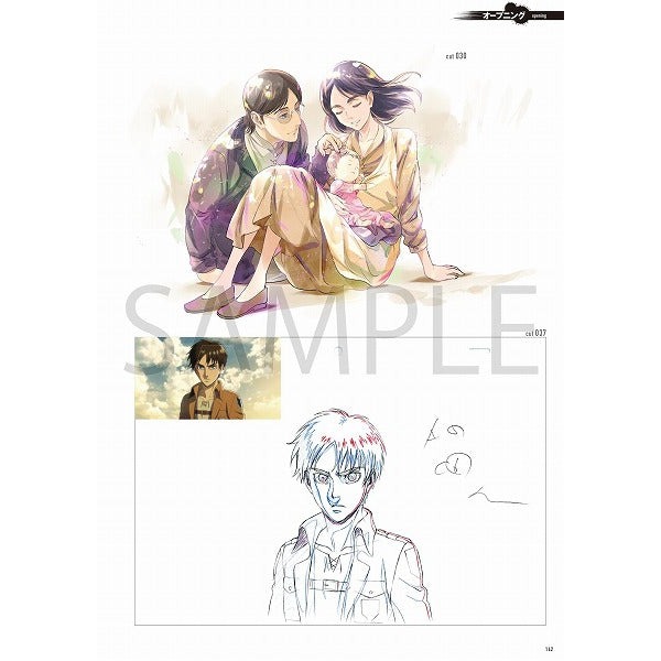 TVアニメ 進擊の巨人 Season 3 原畵集1 - Tv Anime Shingeki No Kyojin Season 3 Genga Taka 1 - Attack On Titan Season 3 Original Drawings 1 - Ảnh 6