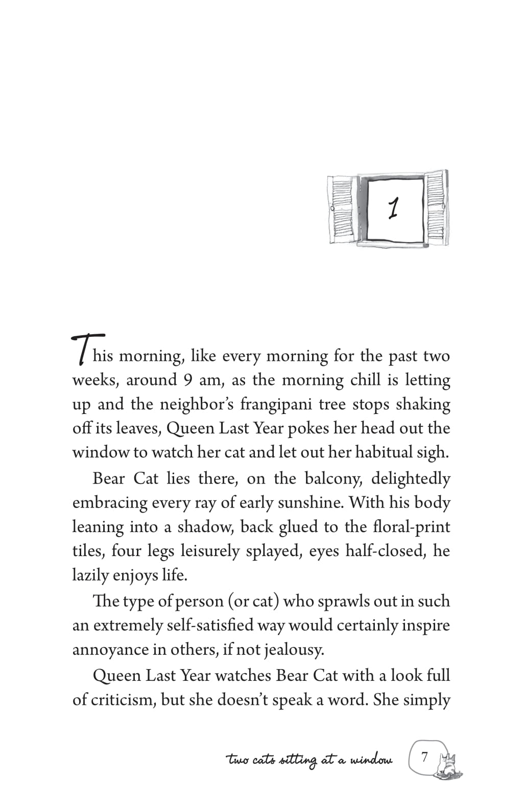 Two Cats Sitting At A Window - Ảnh 5