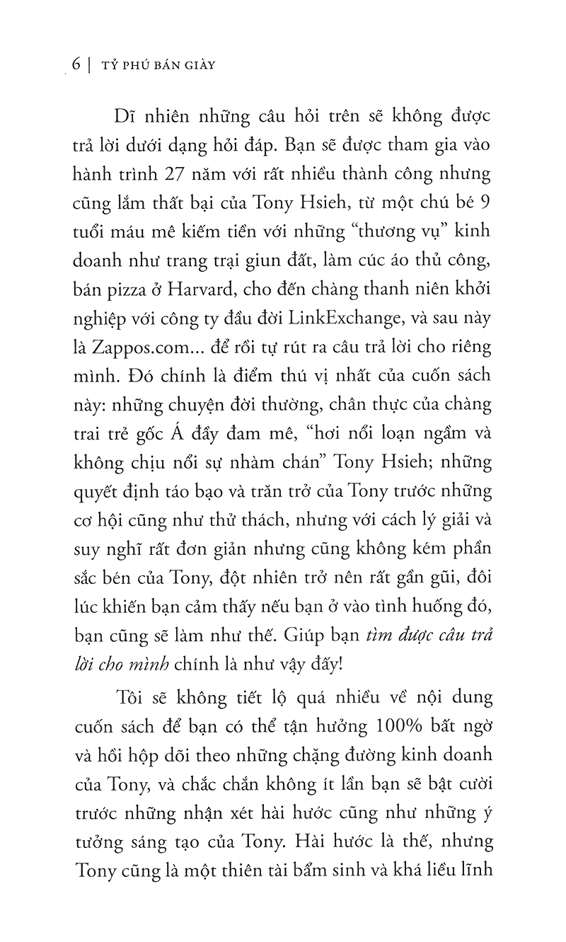 tỷ phú bán giày (tái bản) - Ảnh 3