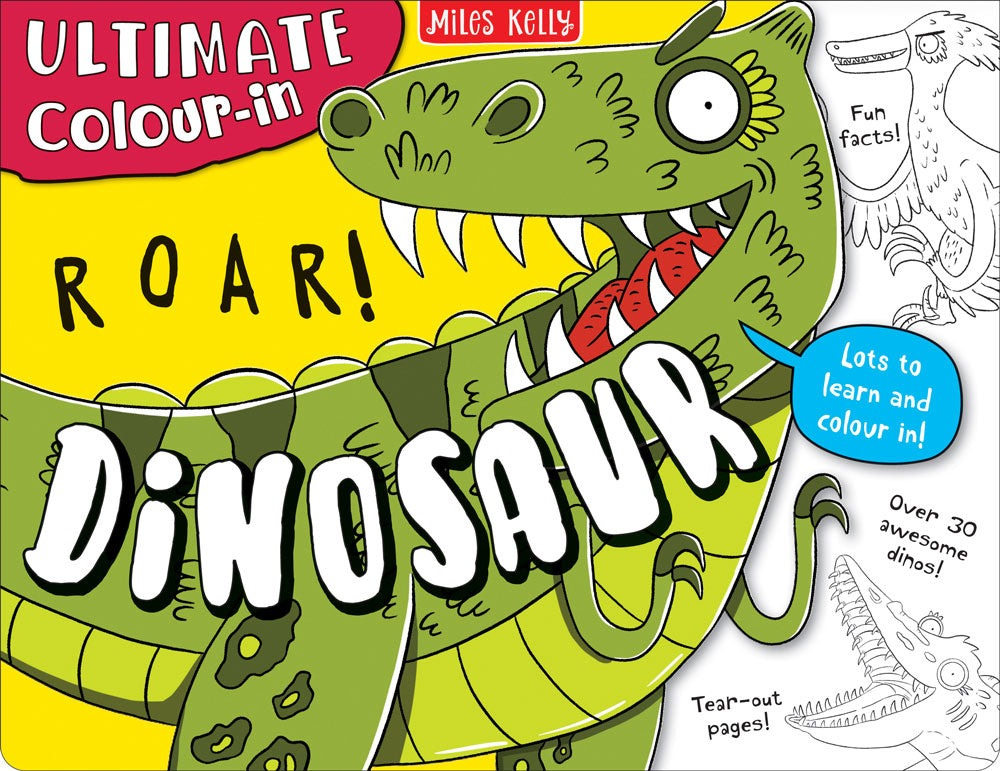 ultimate colour-in - dinosaur - Ảnh 2