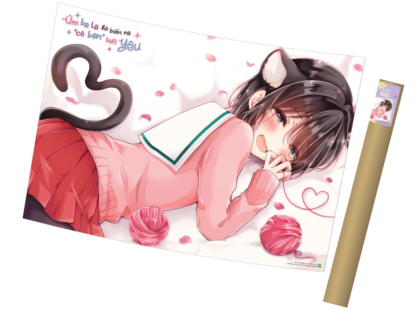 úm ba la hô biến ra “cô bạn” biết yêu - tập 1 - bản sưu tầm - tặng kèm bìa áo đặc biệt + mirror card + set photocard và decor sticker + shikishi + poster - Ảnh 7