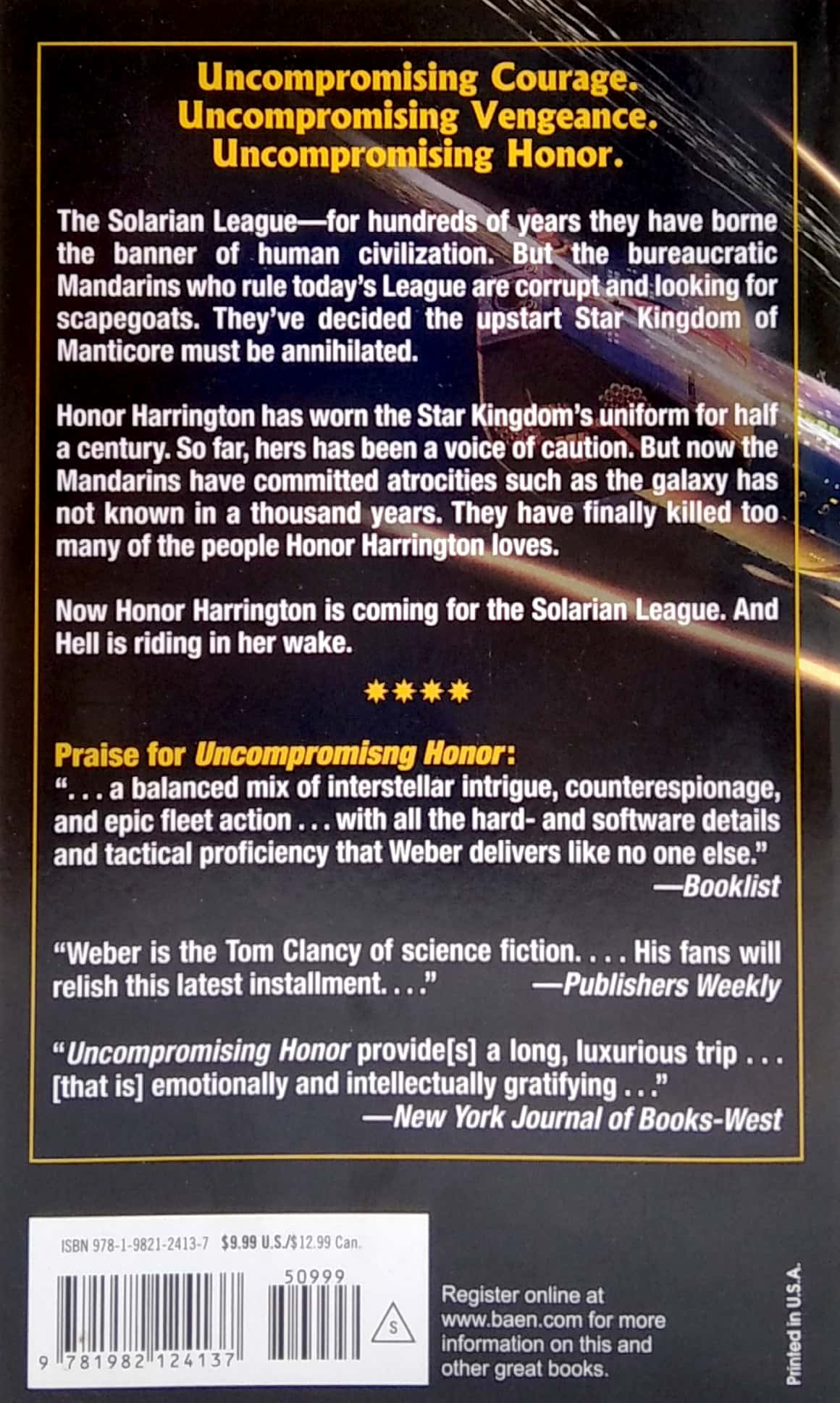 uncompromising honor: 19 (honor harrington) - Ảnh 3