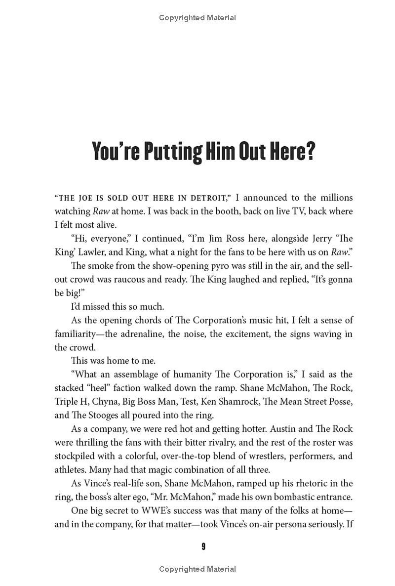 under the black hat: my life in the wwe and beyond - Ảnh 14