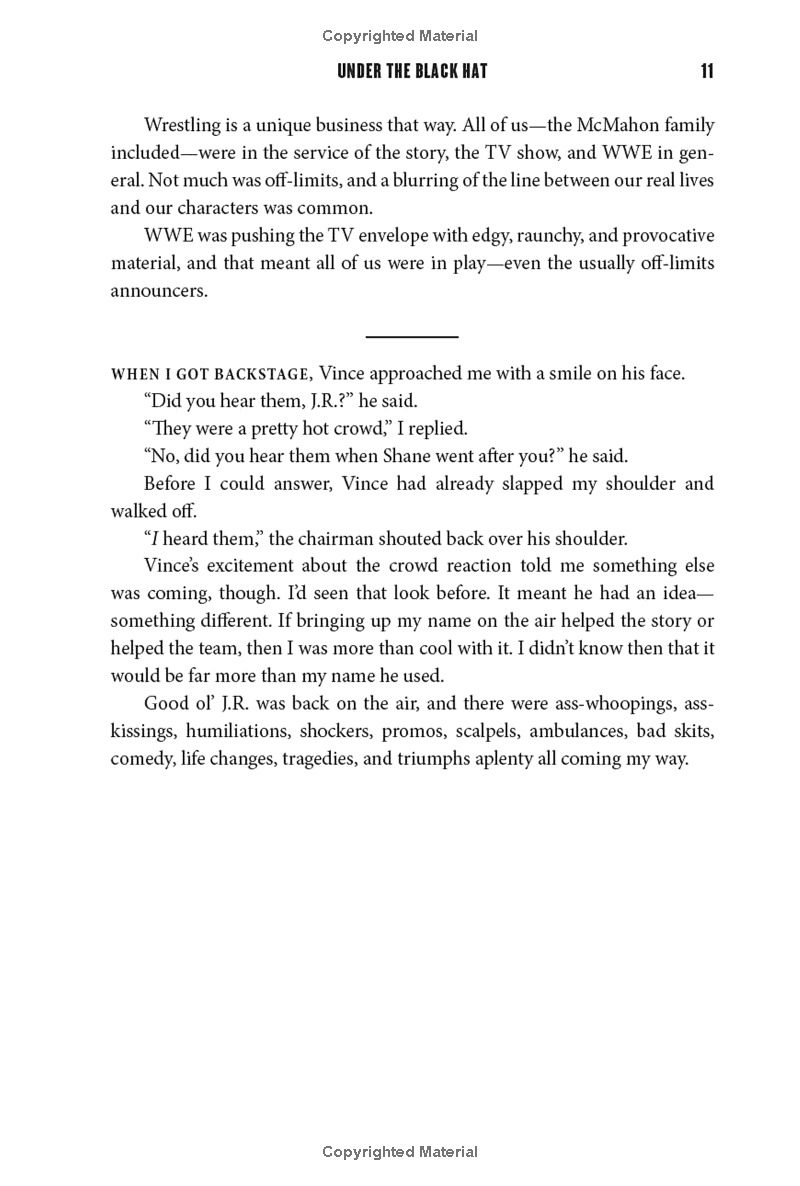 under the black hat: my life in the wwe and beyond - Ảnh 16