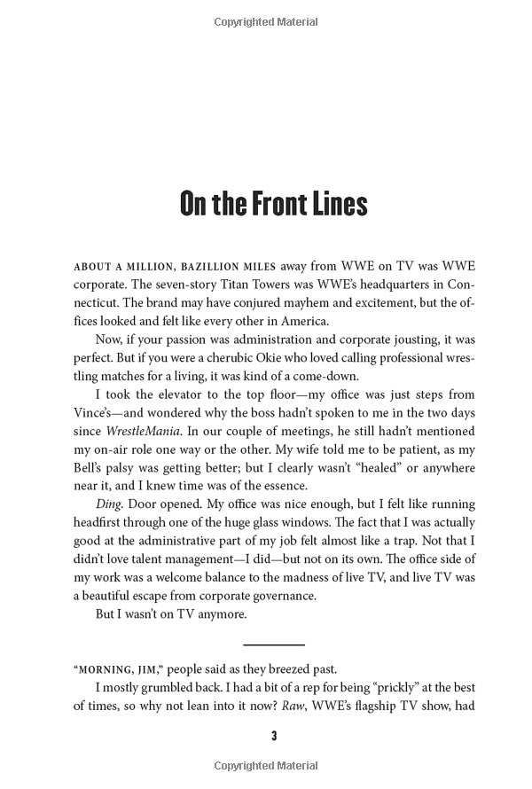 under the black hat: my life in the wwe and beyond - Ảnh 8