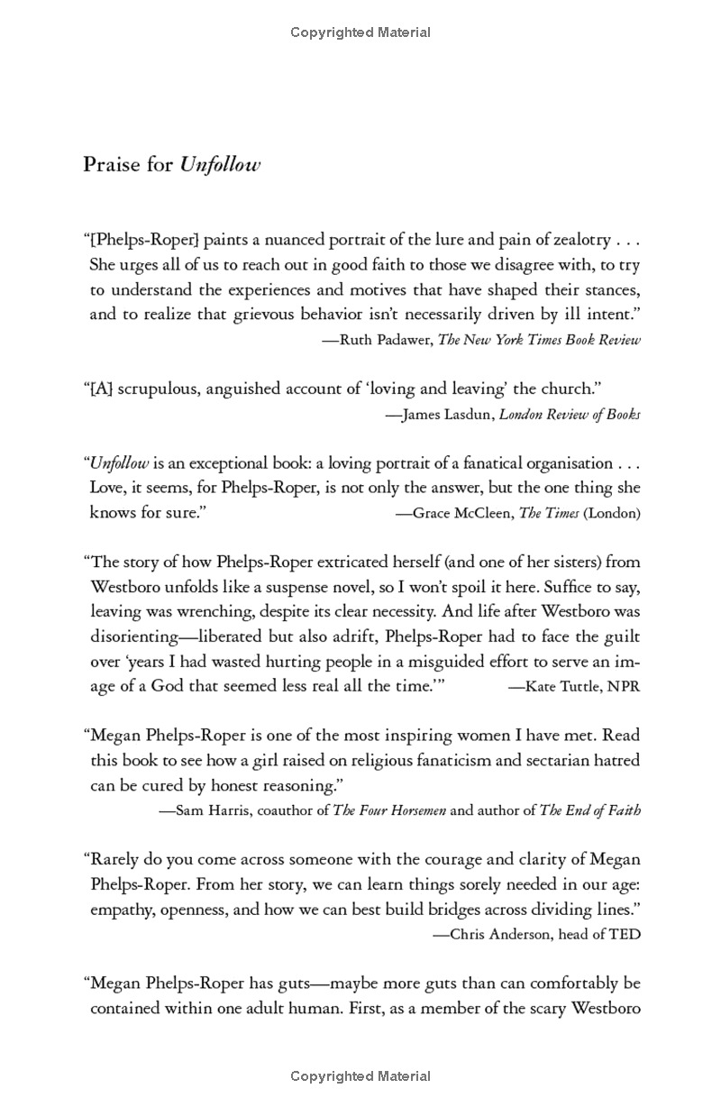 unfollow: a memoir of loving and leaving extremism - Ảnh 3