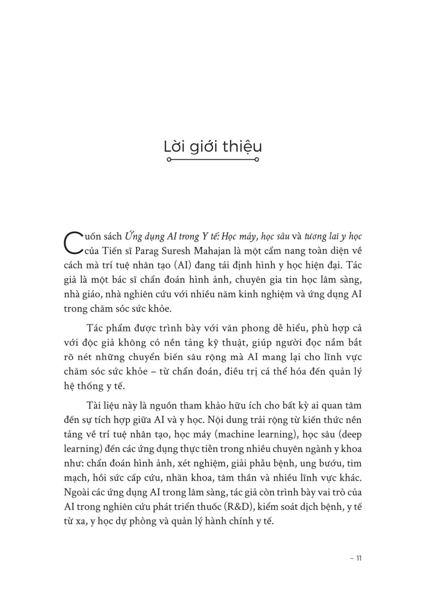 Ứng Dụng AI Trong Y Tế - Học Máy, Học Sâu Và Tương Lai Y Học - Ảnh 8