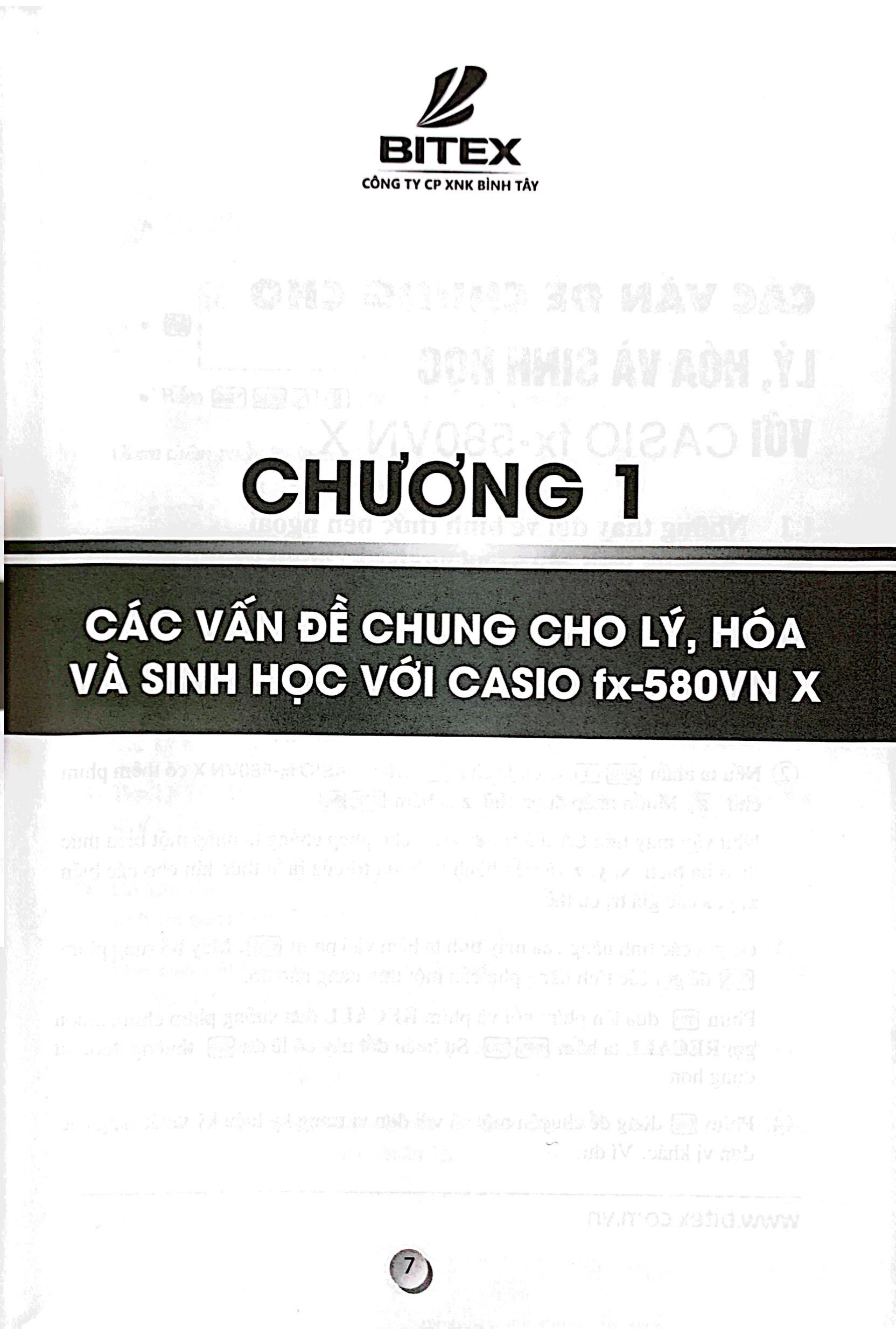 ứng dụng casio fx - 580vn x đối với các môn thpt lý - hóa - sinh - Ảnh 6