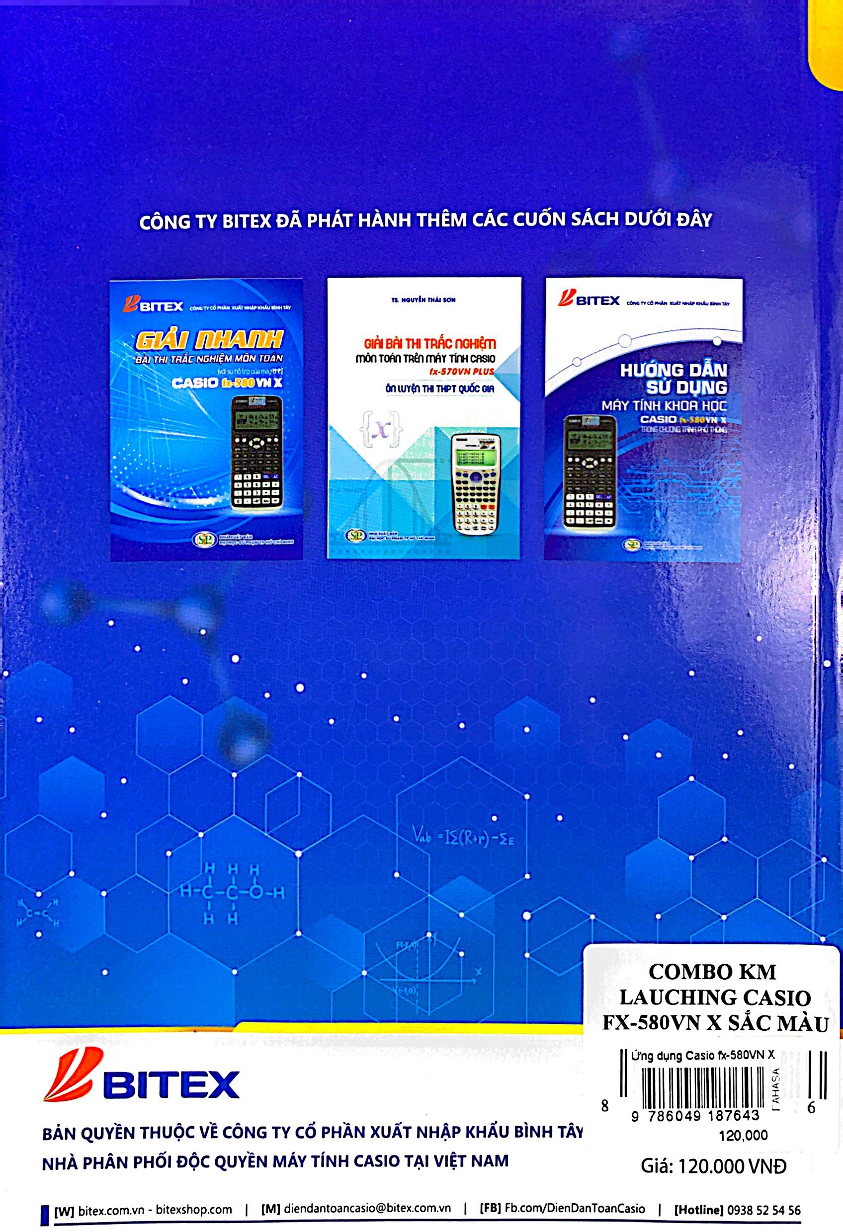 ứng dụng casio fx - 580vn x đối với các môn thpt lý - hóa - sinh - Ảnh 8