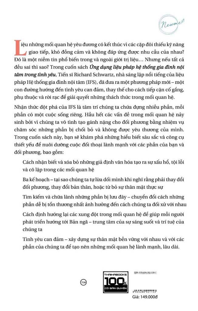 Ứng Dụng Liệu Pháp Hệ Thống Gia Đình Nội Tâm Trong Tình Yêu - Ảnh 7