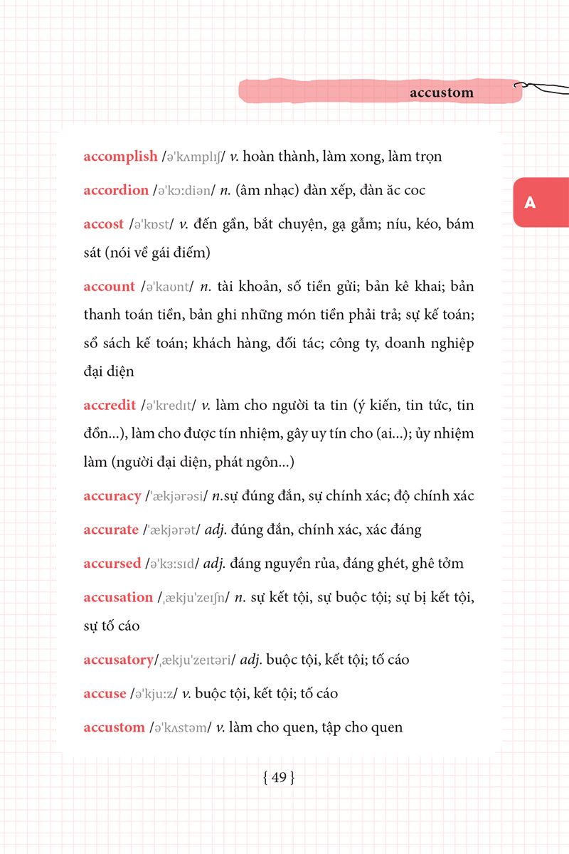 ứng dụng siêu trí nhớ 6000 từ vựng tiếng anh thông dụng nhất (tái bản 2020) - Ảnh 20