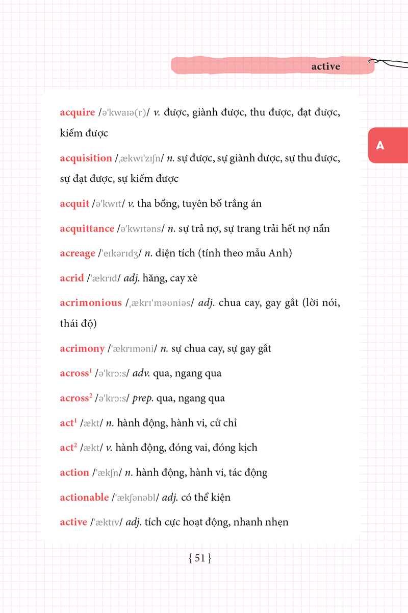 ứng dụng siêu trí nhớ 6000 từ vựng tiếng anh thông dụng nhất (tái bản 2020) - Ảnh 25