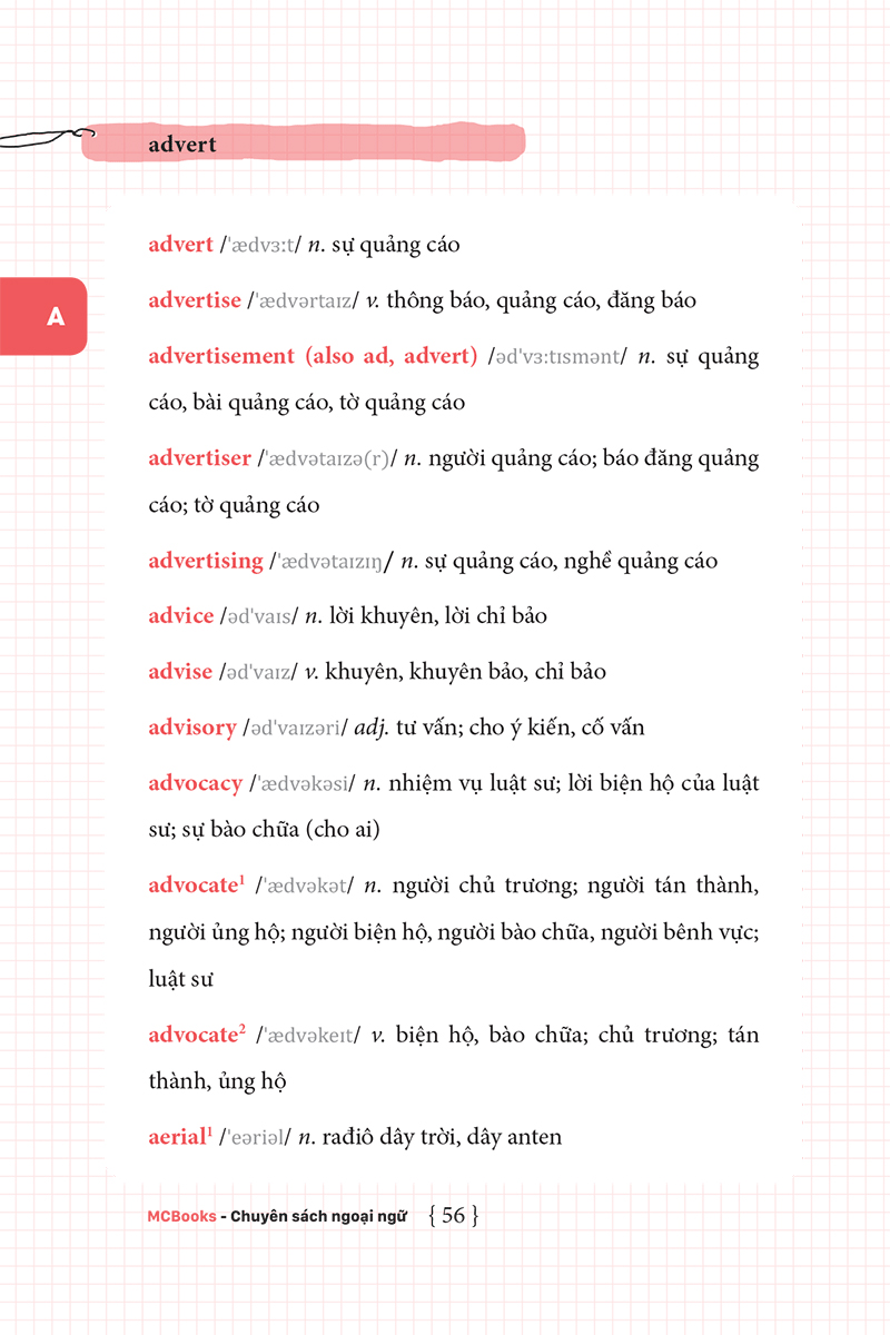 ứng dụng siêu trí nhớ 6000 từ vựng tiếng anh thông dụng nhất (tái bản 2020) - Ảnh 34