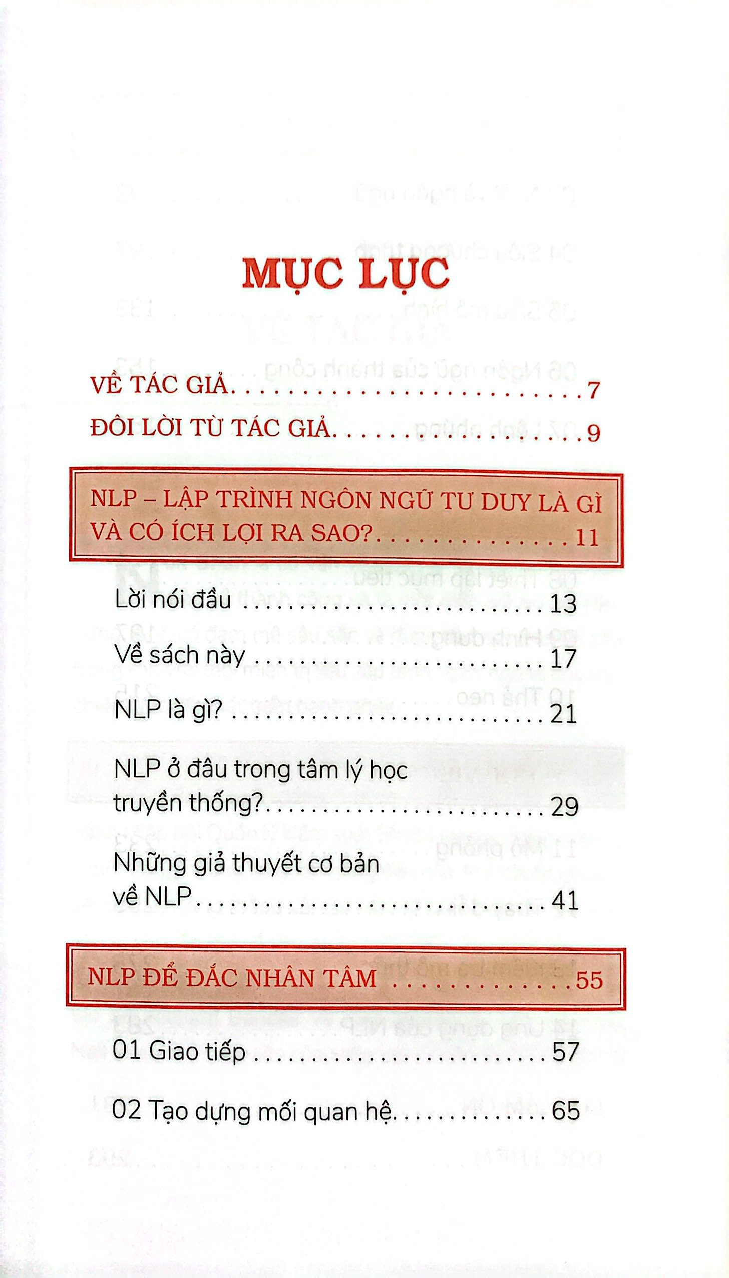 ứng dụng tâm lý học nlp - thay cách nghĩ mở lối đi - Ảnh 3