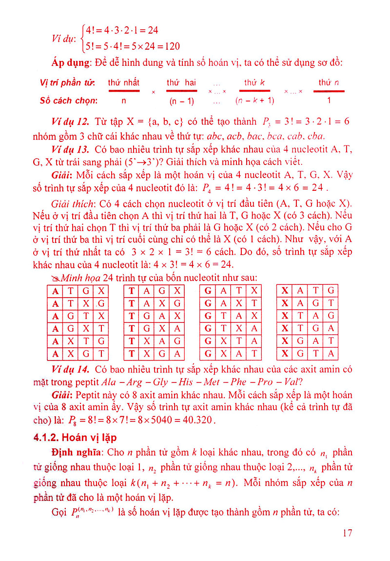 ứng dụng tổ hợp và xác suất trong giải bài tập di truyền - Ảnh 14