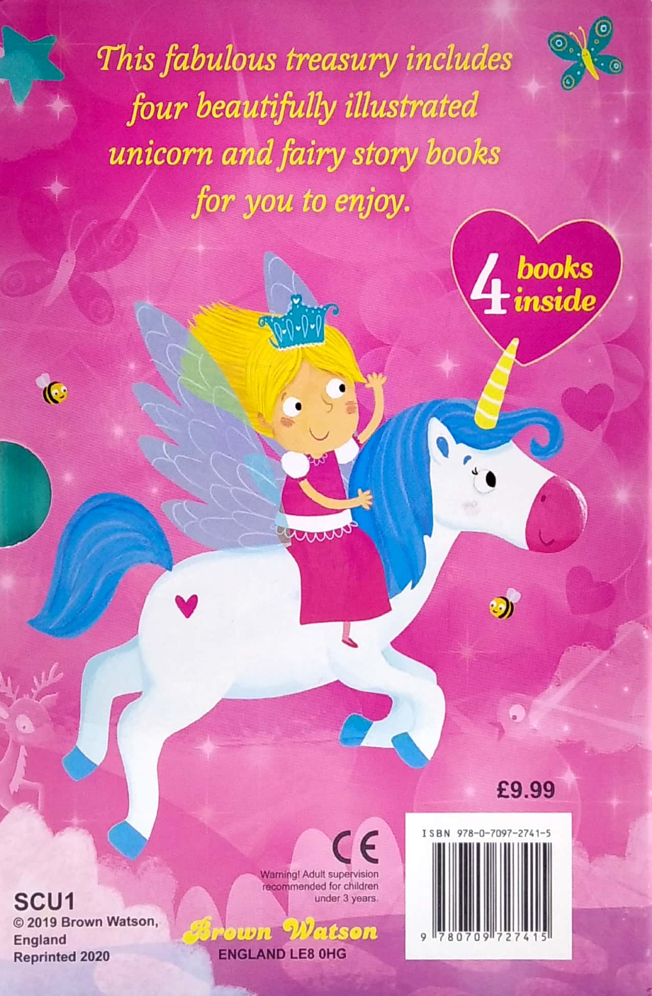 unicorn and fairy treasury slip case - Ảnh 6