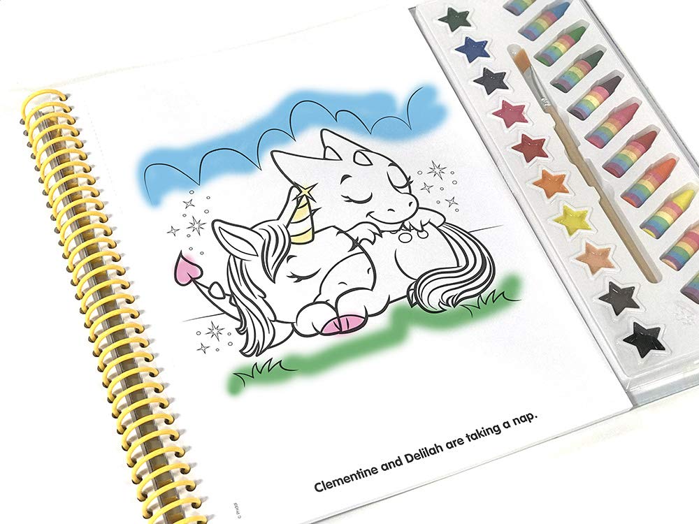 unicorns & friends deluxe poster paint & color - Ảnh 4