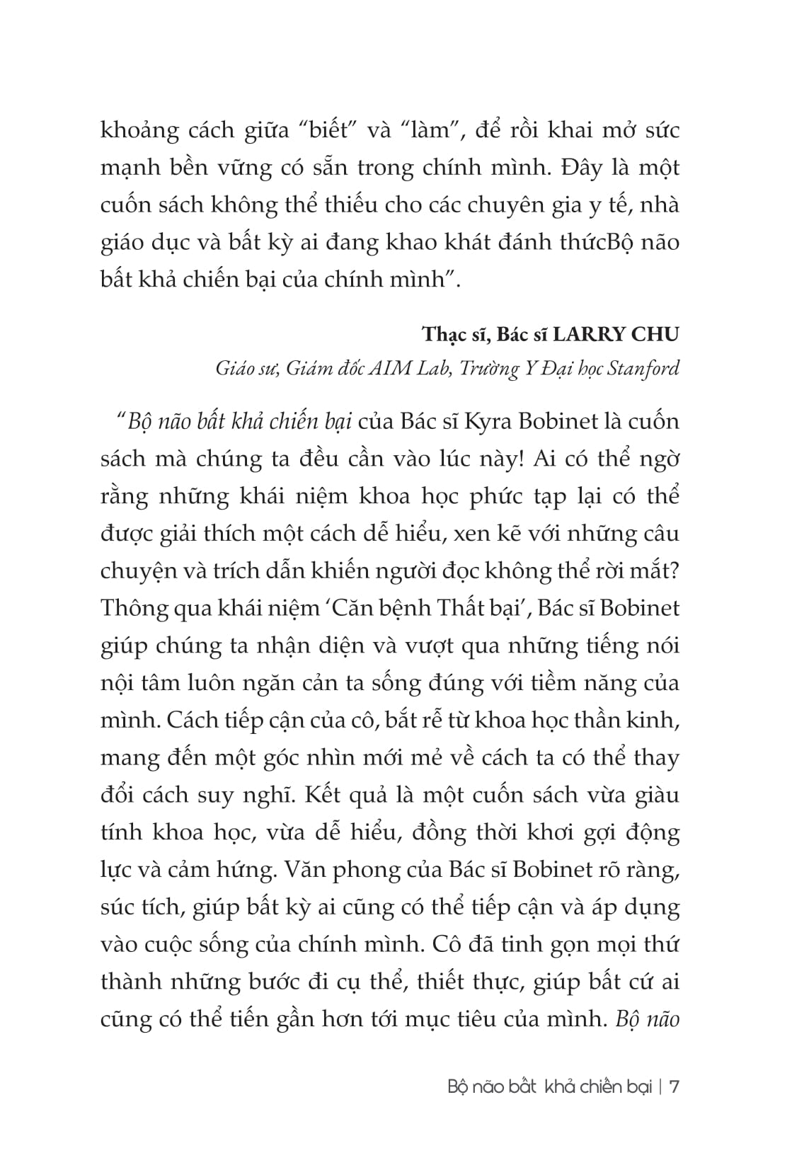 Unstoppable Brain - Bộ Não Bất Khả Chiến Bại - Ảnh 6