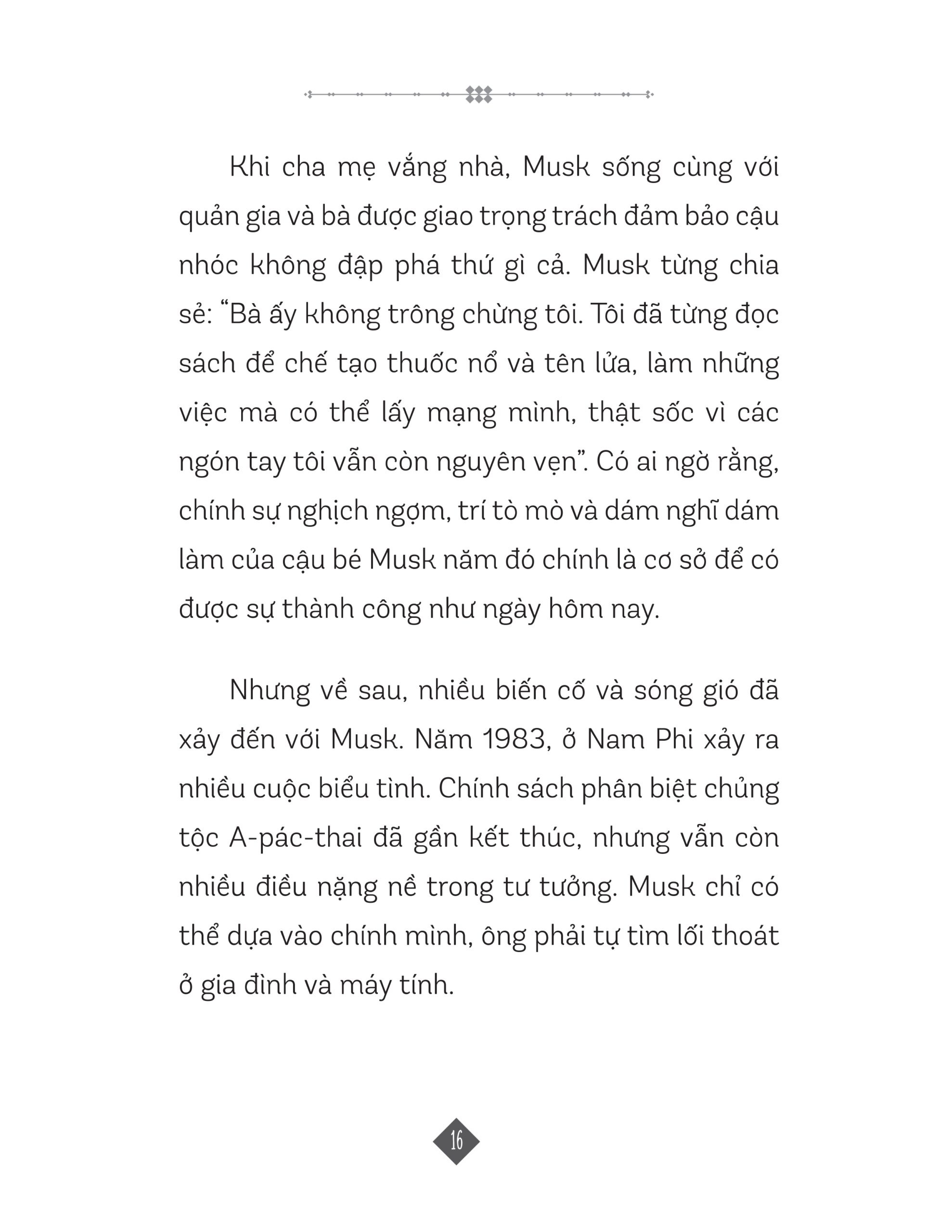 Ươm Mầm Tỷ Phú Nhí - Elon Musk - Vị Tỷ Phú Chinh Phục Sao Hoả (Tái Bản 2025) - Ảnh 13