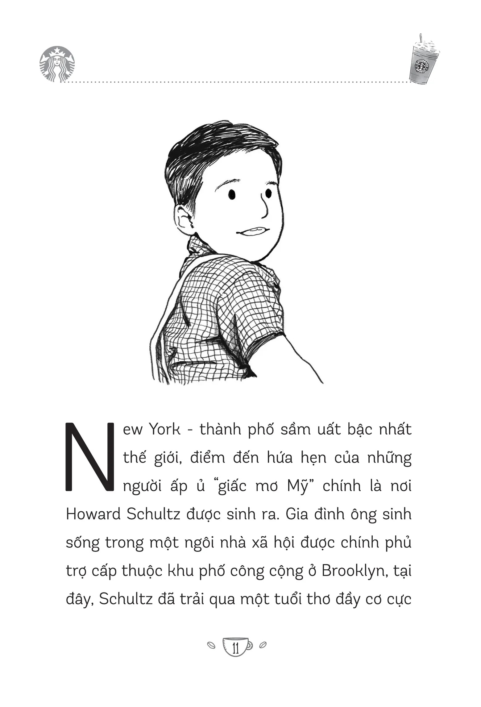Ươm Mầm Tỷ Phú Nhí - Howard Schultz - Tỷ Phú Cà Phê Starbucks (Tái Bản 2025) - Ảnh 9
