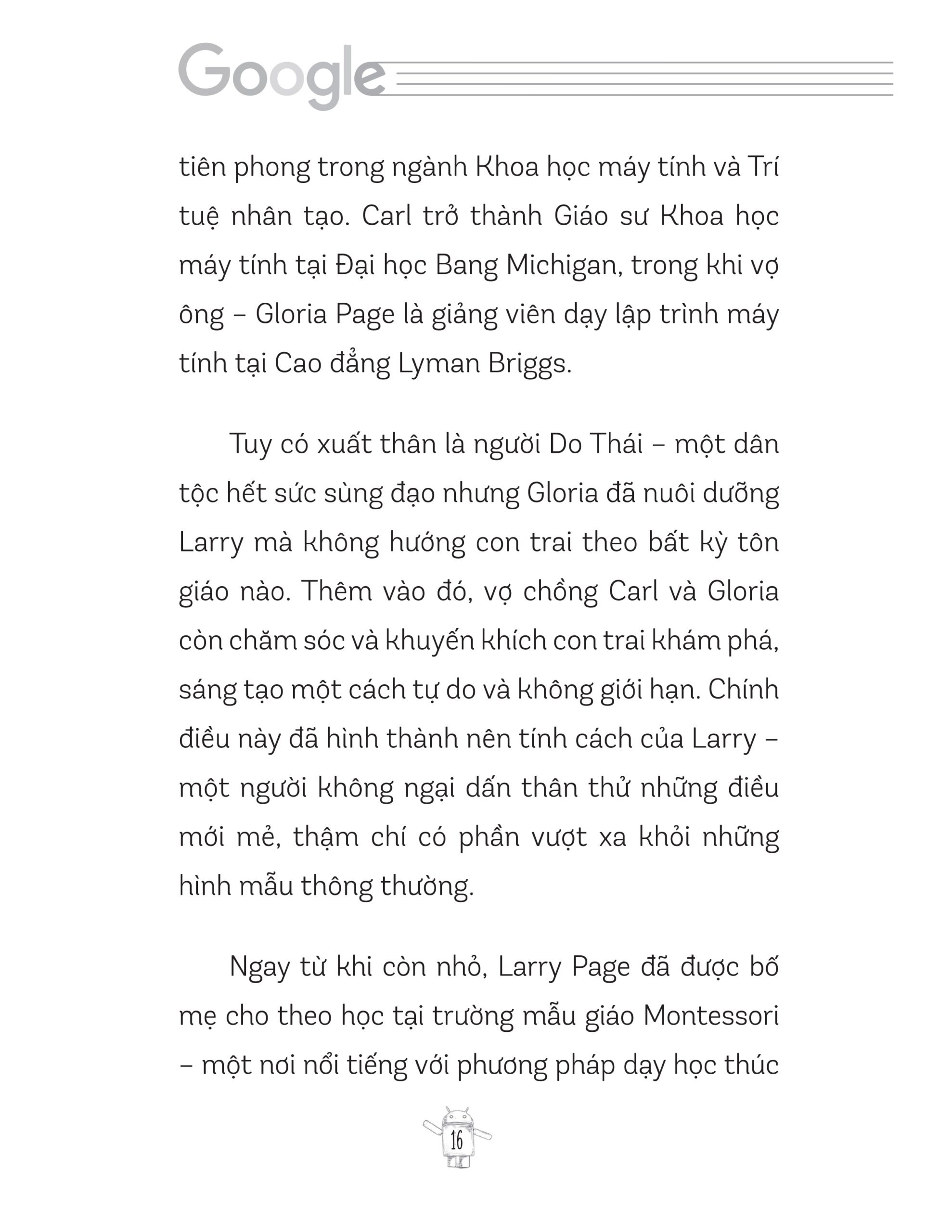 Ươm Mầm Tỷ Phú Nhí - Larry Page Và Sergey Brin - Cha Đẻ Của Công Cụ Tìm Kiếm Lớn Nhất Hành Tinh (Tái Bản 2025) - Ảnh 10