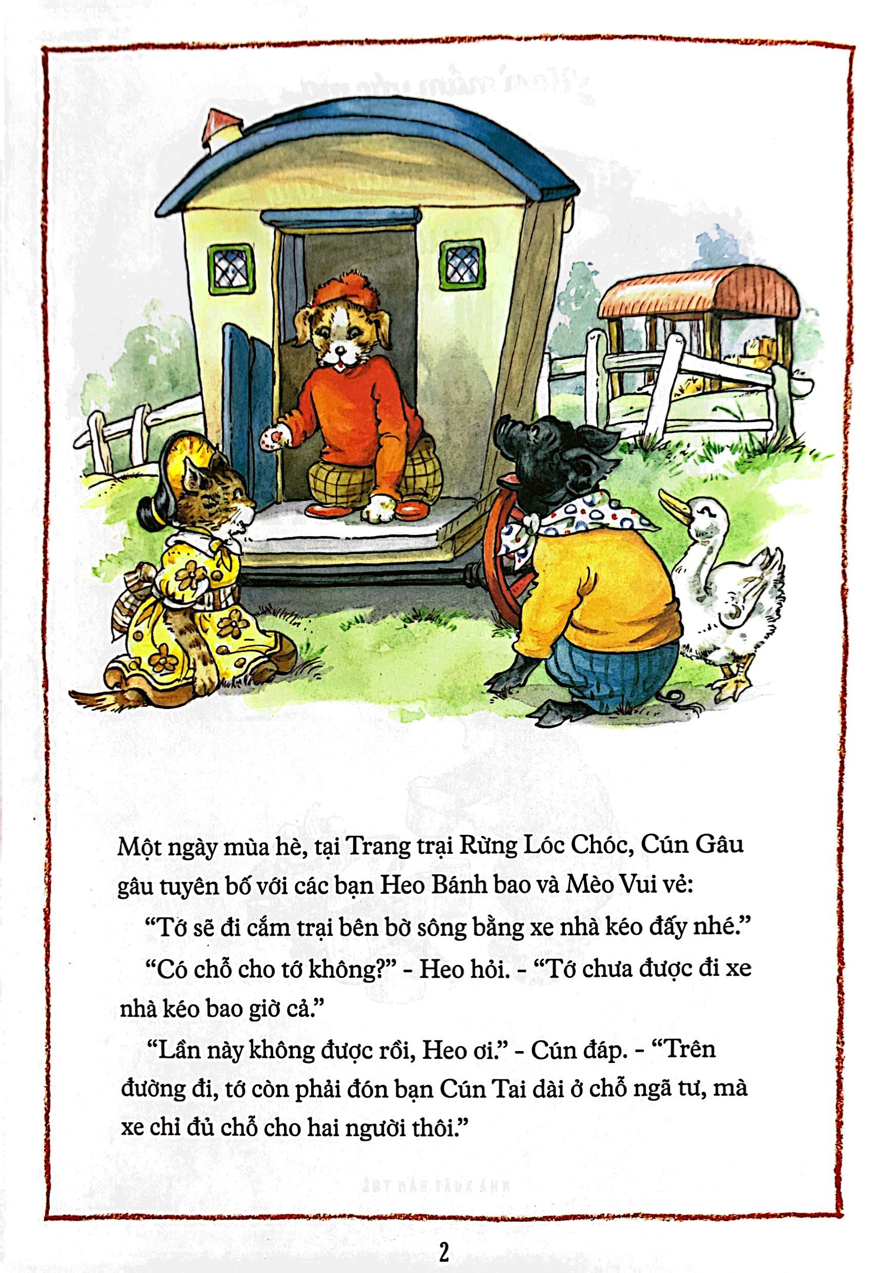 ươm mầm ước mơ - tình bạn dưới tán rừng - chuyến cắm trại của cún gâu gâu - Ảnh 4