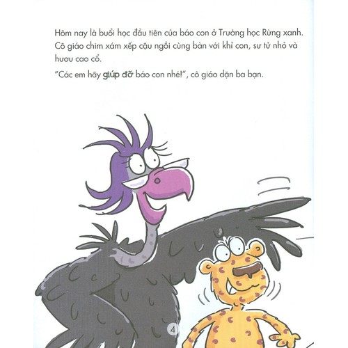 uốn nắn hành vi từ nhỏ - hươu cao cổ không bắt nạt bạn - Ảnh 3