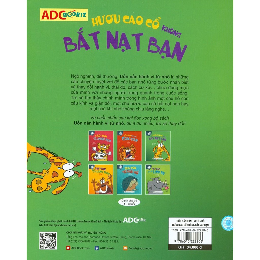 uốn nắn hành vi từ nhỏ - hươu cao cổ không bắt nạt bạn - Ảnh 6