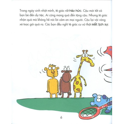 uốn nắn hành vi từ nhỏ - tê giác cư xử lịch sự - Ảnh 5