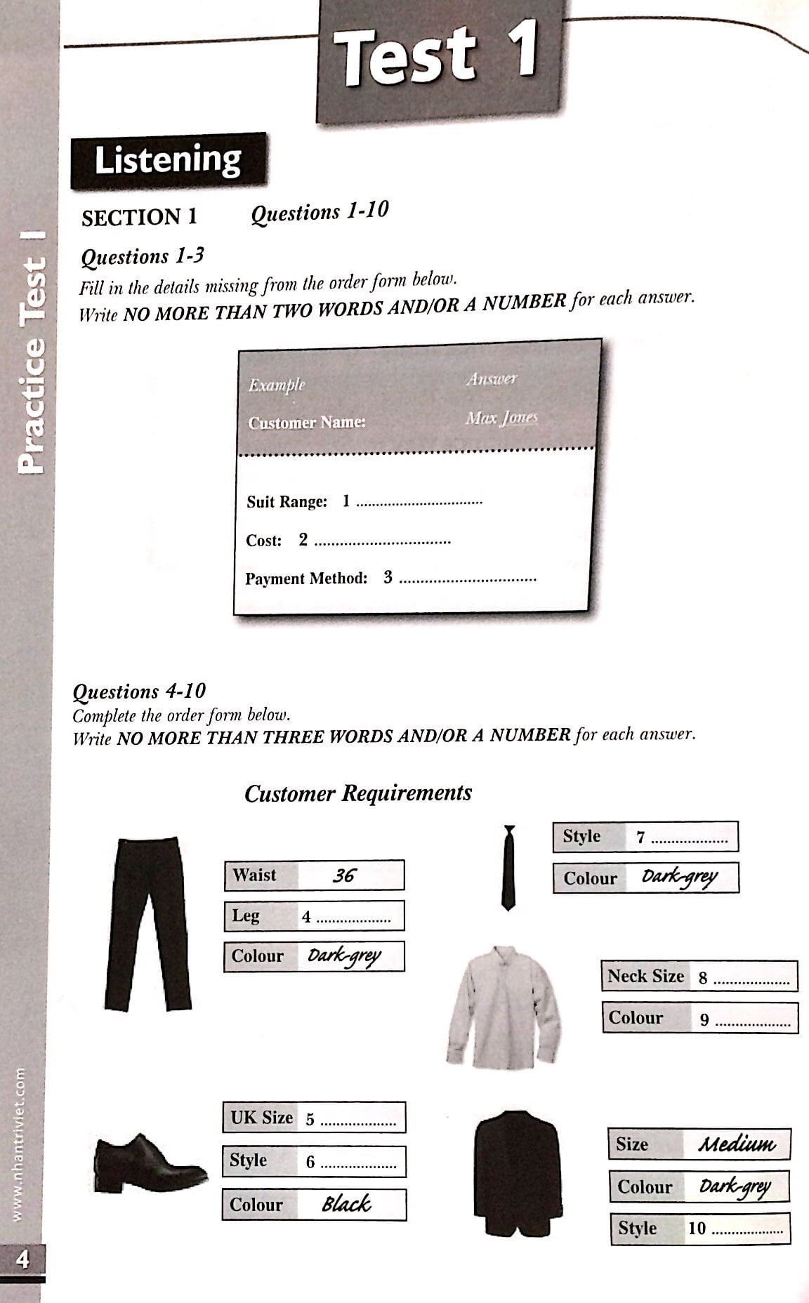 upgrade ielts: 6 practice tests (kèm cd) - Ảnh 2