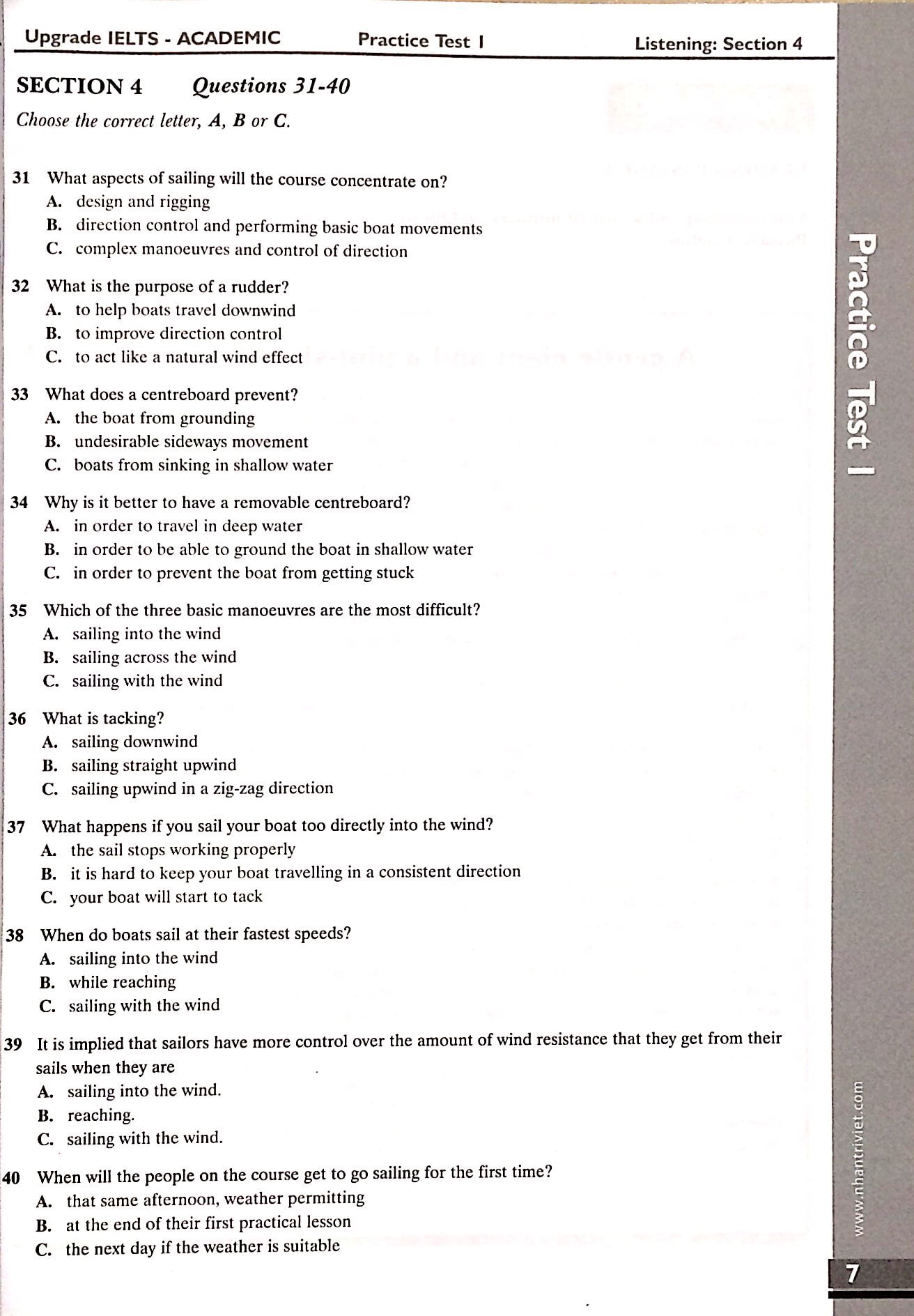 upgrade ielts: 6 practice tests (kèm cd) - Ảnh 5