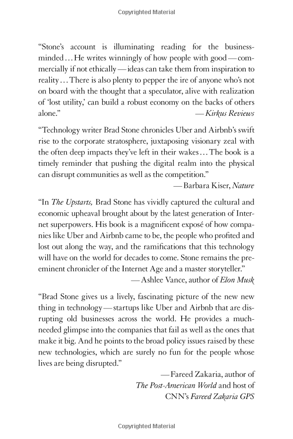 upstarts: uber airbnb and the battle for the new silicon valley (international) - Ảnh 2