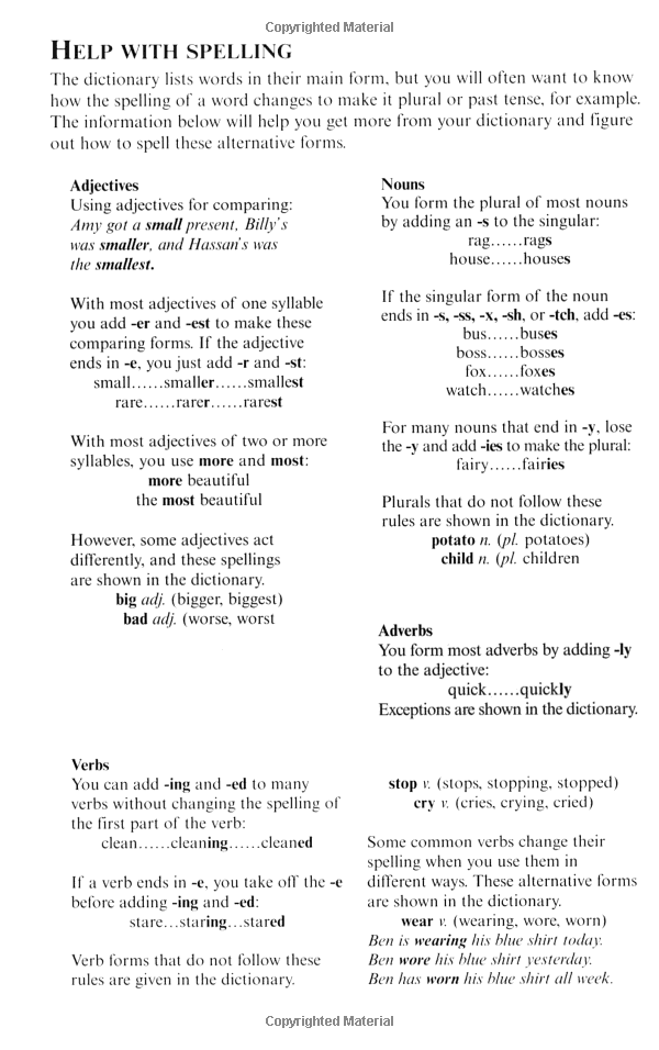 us kingfisher illustrated pocket dictionary - Ảnh 4